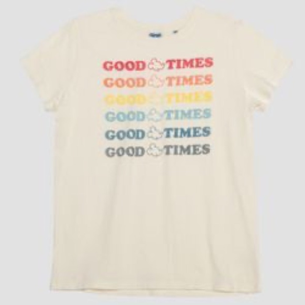 Junk Food Rainbow Mickey Good Times Tee